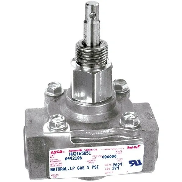 3/4" ASCO Mechanical Gas Valve